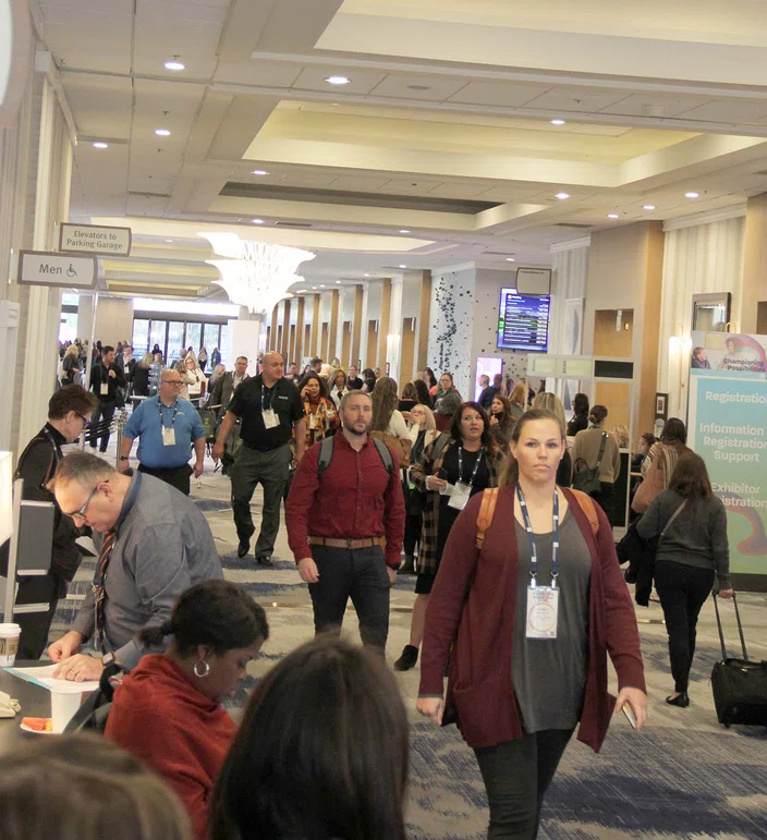 The conference drew more than 1,700 educators.