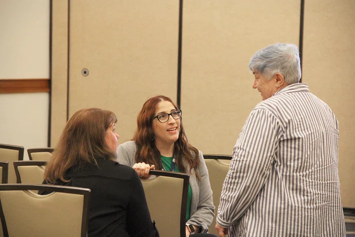 A session at the 2024 Women in School Leadership Forum.