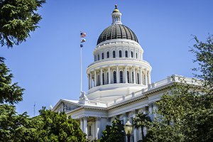 California State Capitol building.