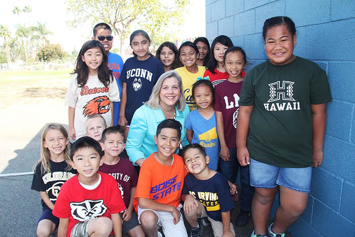 Rowland Unified School District Superintendent Julie Mitchell.