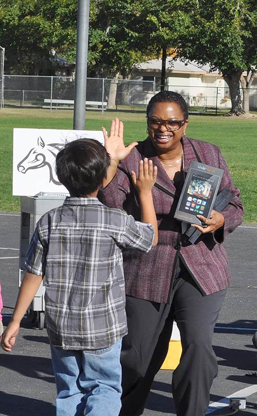Lancaster School District Superintendent Michele Bowers.