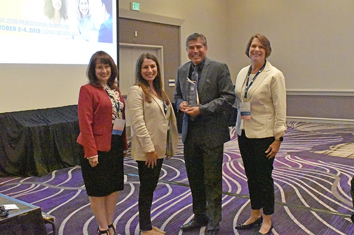 2019 Ray Curry Award recipient Rob Martinez.
