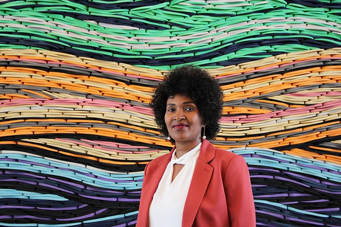 Author and advocate Seconde Nimenya.