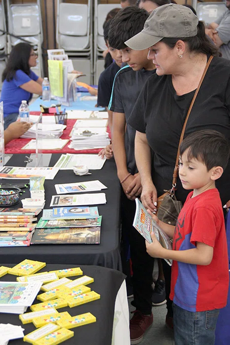 More than 20 organizations participated in the Back to School Bash.