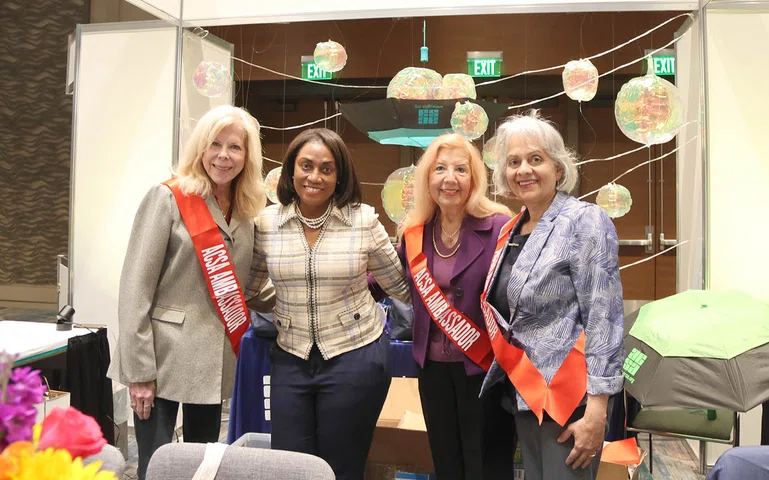 ACSA Ambassadors in the Membership Lounge.