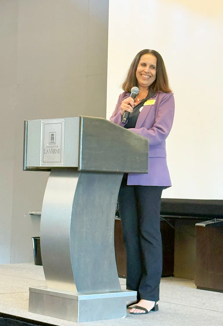 ACSA President Dr. Rene Rickard addresses participants.