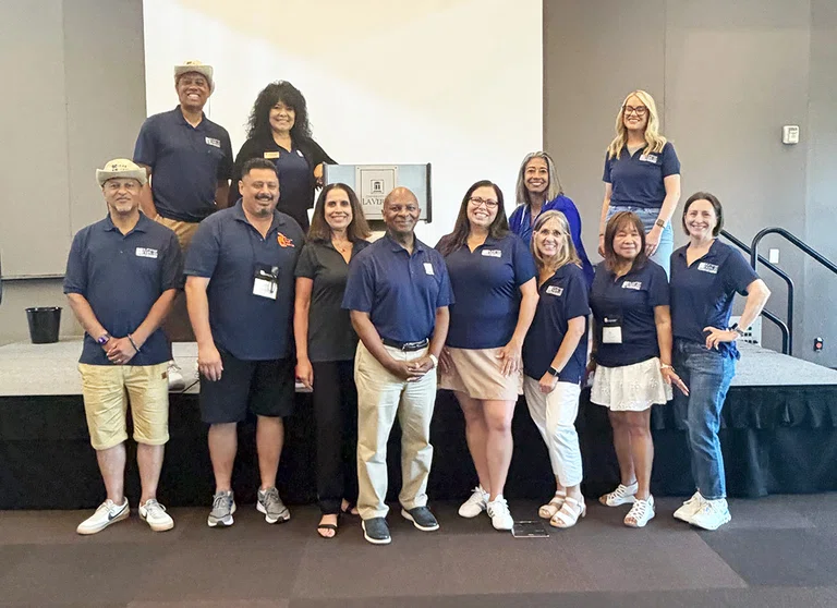 Team Leaders with ACSA President Dr. Rene Rickard and Past-president Dr. Daryl Camp.