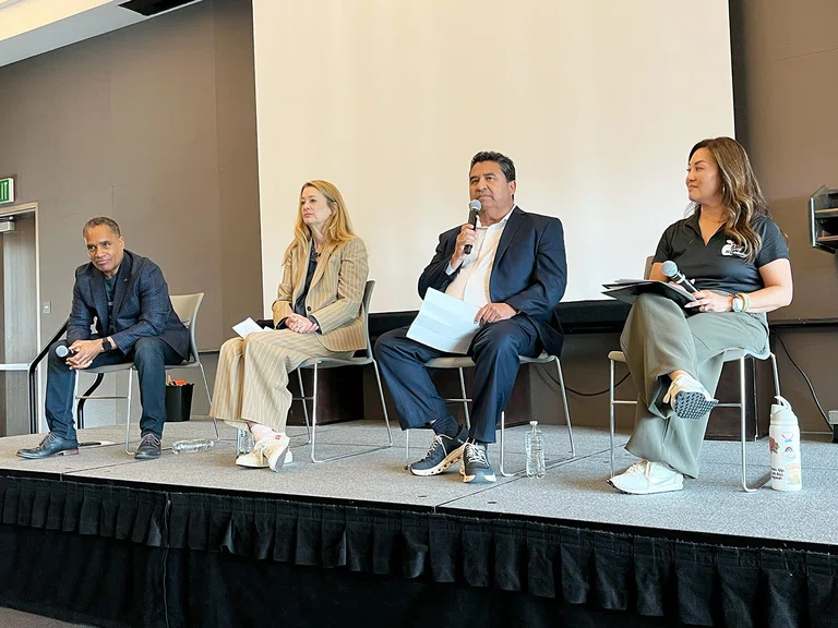 A Superintendents’ Panel featured Dr. Darin Brawley, Dr. Janet Schultz and Dr. Raul Maldonado. 