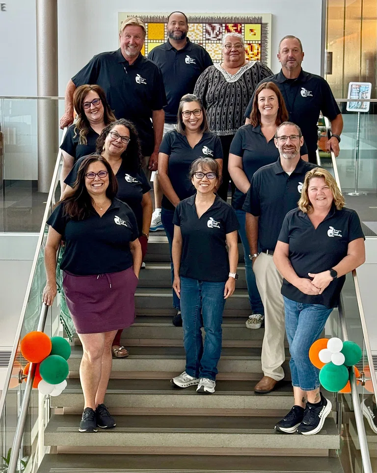 A team from the Summer Leadership Institute.