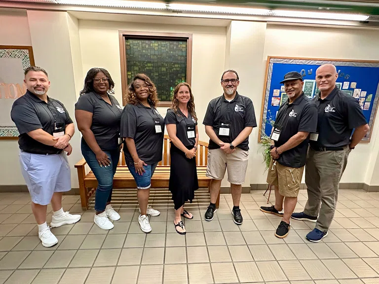 A team from the Summer Leadership Institute.