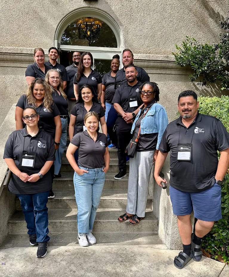 A team from the Summer Leadership Institute.