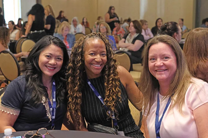Attendees at the Women in School Leadership Forum.