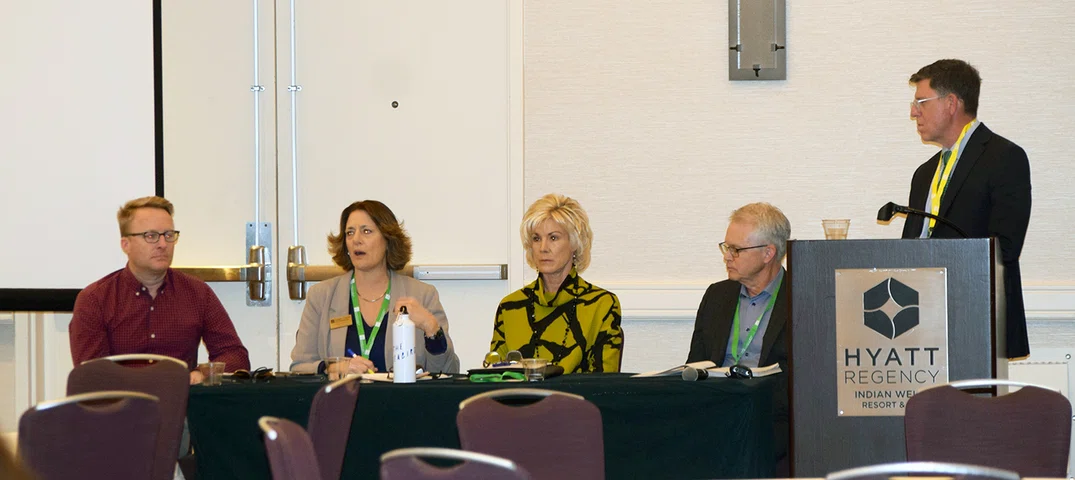 Superintendents led workshops and panels to share vital information with their peers.